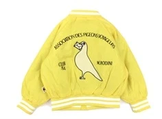 Mini Rodini overgangsjakke baseball pigeons yellow